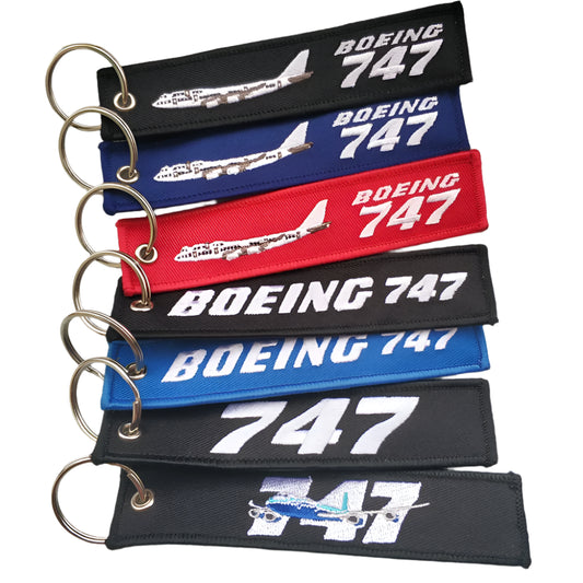 Boeing 747 Keychains