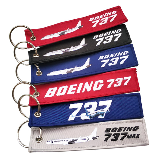 Boeing 737 Keychain