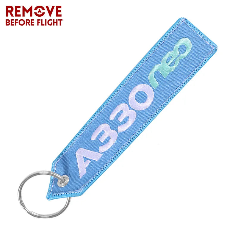 Aircraft keychains